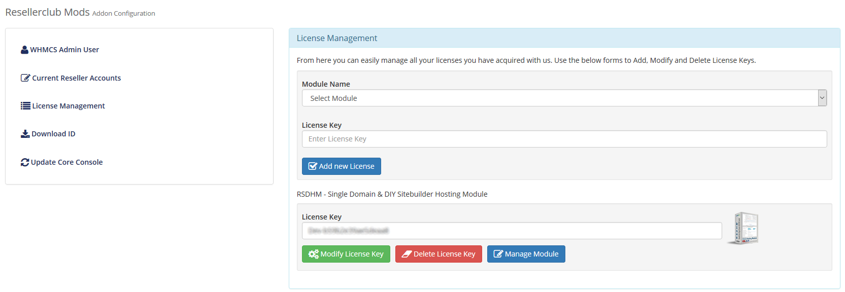 v4 Addon Configuration