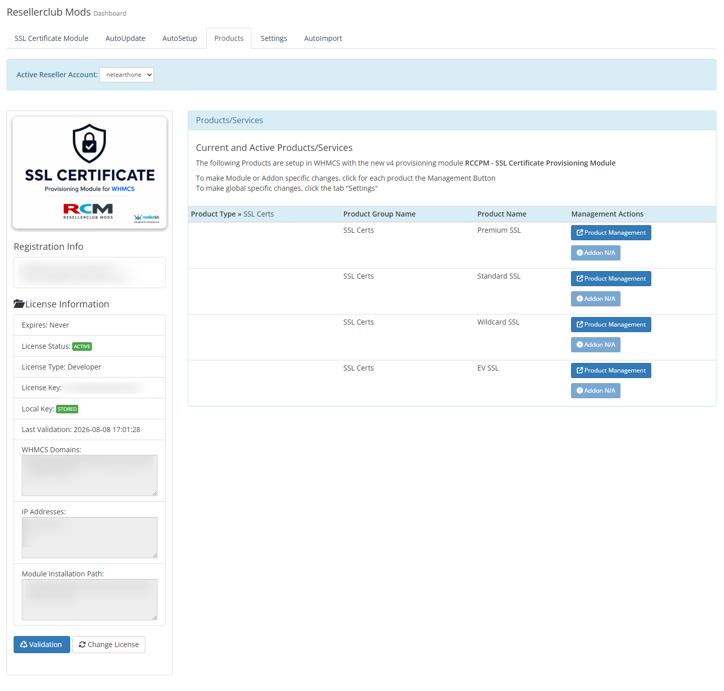 Resellerclub Mods Console Product Overview Resellerclub Mods Console Product Overview