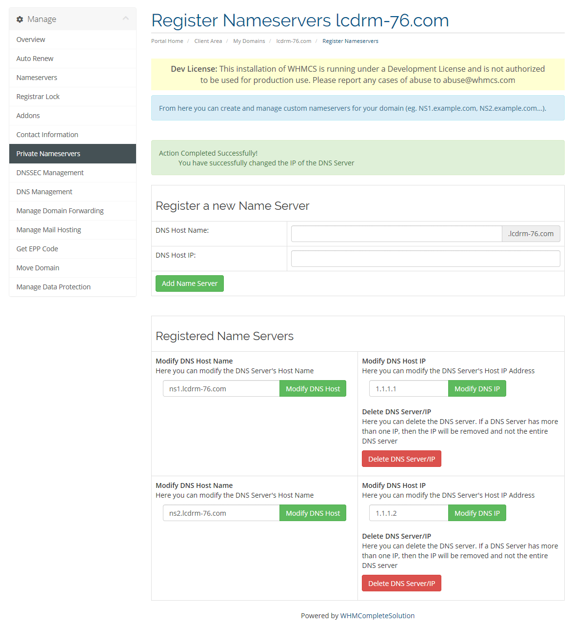 Gestión de Servidores DNS