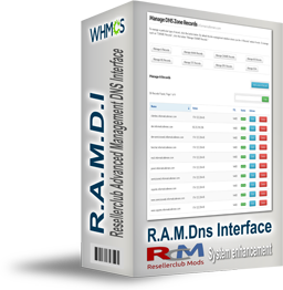 ResellerClub Advanced Management DNS Interface