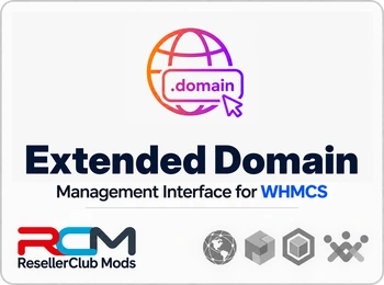 ResellerClub Extended Management Domain Interface