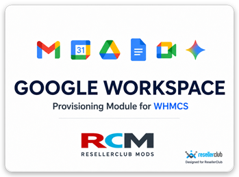 ResellerClub Google Suite Provisioning Module
