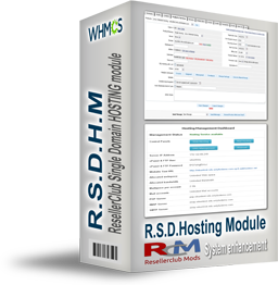 ResellerClub Single Domain Hosting Module