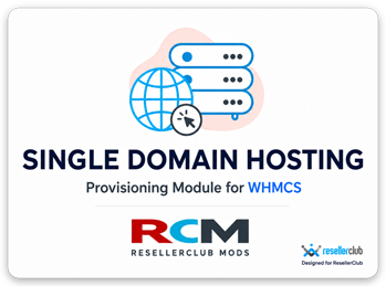 ResellerClub Single Domain Hosting Module