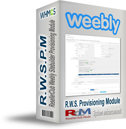 ResellerClub Weebly Provisioning Module